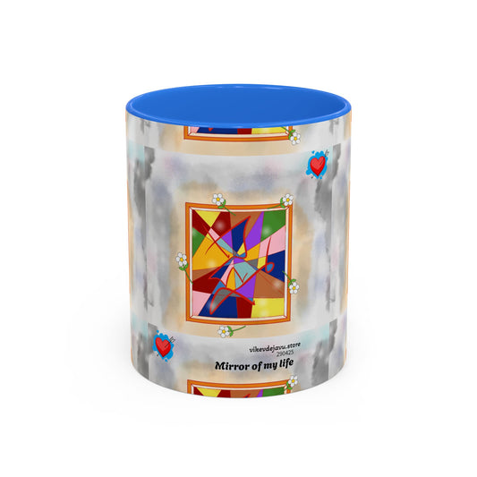 Colorful Mugs (11oz, 15oz) - Mirror of My LIfe