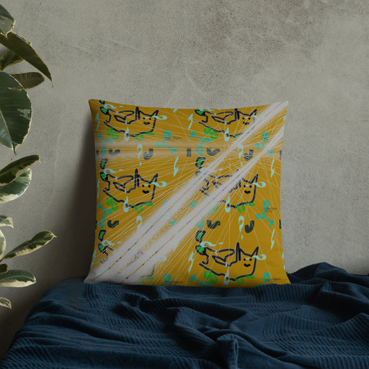" My Cat in Multiverse 230425 "-  Basic Pillow
